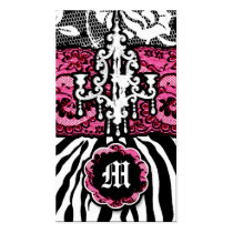 311-WILD MIX N' MATCH ZEBRA PINK