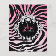 311 Zebra-tique Melon Personalized Flyer