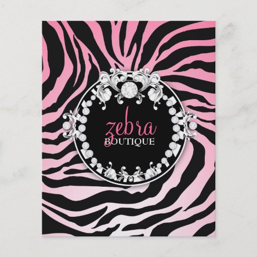 311 Zebra-tique Melon Personalized Flyer