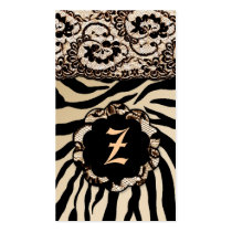 311-ZEES SEXY SAFARI: SEPIA BUSINESS CARD