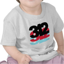 312 Area Code T-shirts