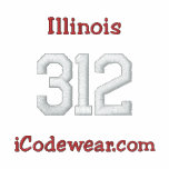 312 Chicago Embroidered Hoodie
