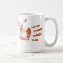 31) Rayures de sang : Copie de drapeau - tasse