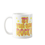31 Year Olds Rock! (Pink) Mug