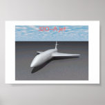 320-A Boeing Jet Poster