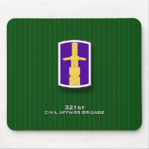321st Civil Affairs Brigade SSI Mousepad