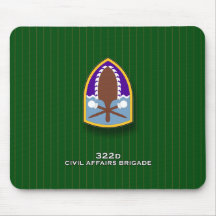 322d Civil Affairs Brigade SSI Mousepads