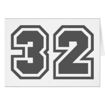 32 GREETING CARD