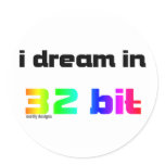 32bit sticker