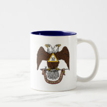 32nd Degree Scottish Rite Brown Eagle Mug