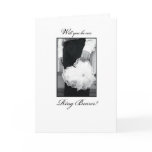 333 Will You Be Ring Bearer? Card