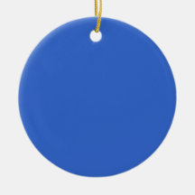 3366CC Solid Blue Background Colour Template Ornaments