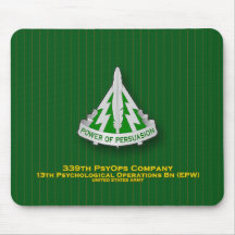 339th Psychological Operations Company DUI Mouse Pad