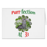 33 Purr-fection Card