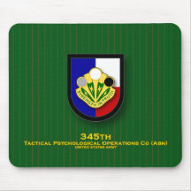 345th Tactical PsyOps Company - Airborne flash Mouse Pads