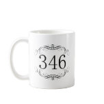 346 Area Code Coffee Mugs