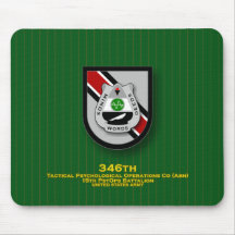 346th Tactical PsyOps Company - Airborne flash Mouse Pad