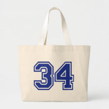 34 - nombre sac en toile