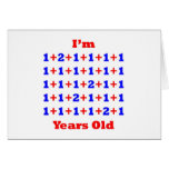 34 Years old! Greeting Cards