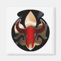 34th Infantry Division V4 Fridge Magnet