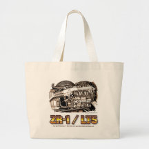 350 LT5 ZR1 Corvette Engine Canvas Bags