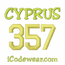 357 Cyprus Embroidered Hooded Sweatshirt