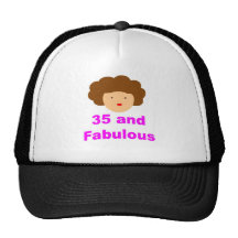 35 and fabulous mesh hats