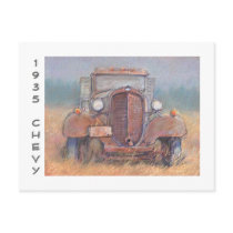 '35  Chevy Truck Post Card