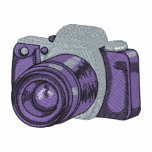35 Mm Camera Embroidered Hoody