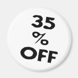 35 Percent Off Refrigerator Magnets
