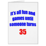 35 Someone turns 35 Cards