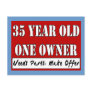 35 Year Old, One Owner - Needs Parts, Make Offer Post Cards