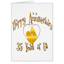 35th. Anniversary Card