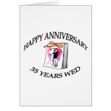 35th. ANNIVERSARY Cards