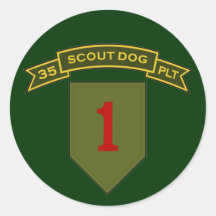 35th IPSD - 1st Infantry Div Sticker