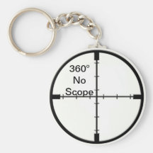 360 aucun keychain de la plaisanterie FPS de jeu v Porte-clé