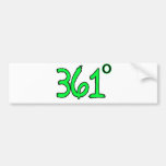 361 BUMPER STICKERS