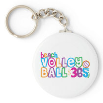 365 Beach Volleyball Keychains