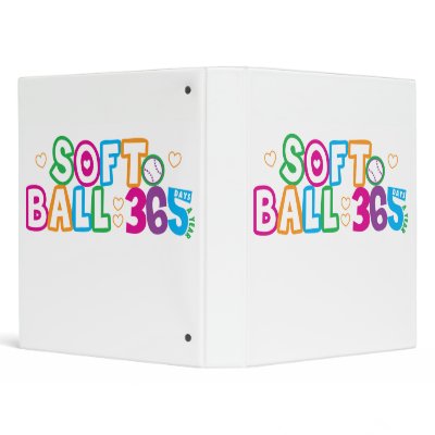 365 Softball Binders by truetomboy