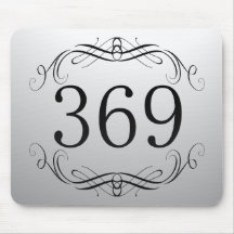 369 Area Code Mouse Pads