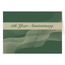 3703 5th Year Employee Anniversary Cards