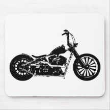 374 Chopper Bike Mouse Pad