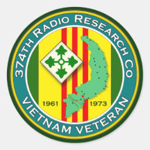 374th RRC - ASA Vietnam Sticker