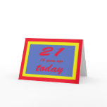 37 birthday greeting card