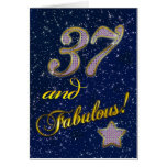 37th birthday for someone Fabulous Cards