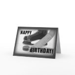 3816 Hockey Birthday Greeting Card