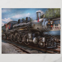 385 - Train - Steam - 385 Fully restored Custom Flyer