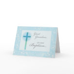 3879 Great Grandson Baptism Greeting Card