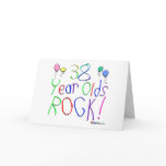 38 Year Olds Rock ! Cards