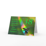 38th Birthday Green Fairy Willam Shakepeare Quote cards